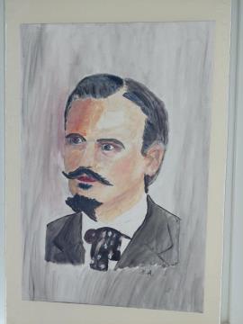 Jurčičeve podobe na ogled v Šentvidu pri Stični 9